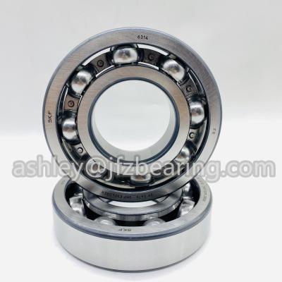 China SKF 6314 Radial/Deep Groove Ball Bearing - Round Bore, 70 mm ID, 150 mm OD, 35 mm Width, Open, C3 Internal Clearance for sale