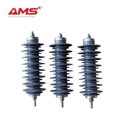 China Hot Selling Polymer Hy5wz-24 Substation Arrester 24kv Construction Lightning Protection System Te koop