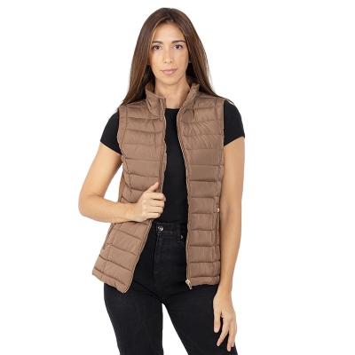 China Ladies Vest Women Sleeveless Short Vest Windproof Vest Sleeveless Coat for sale