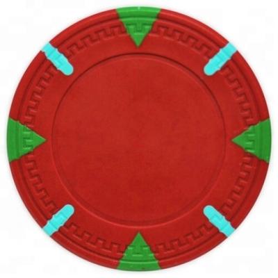 China 13.5G Clay Poker Chip, Custom Various Color Poker Chips with Sticker, Empty Round for sale