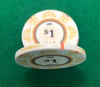 China Professional Custom Ceramic Casino Entertainment 10g Casino Venerati Gambling Poker Chips for sale