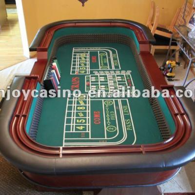 China Portable Professional 96 INCH Casino Shits Poker Table 68083 for sale