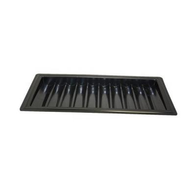 China BLACK CHIP TRAY (ABS Casino 10 ROW / 500 CHIP CHIP TRAY) for sale