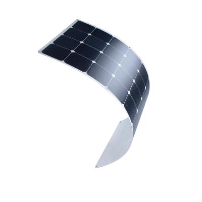 China High Efficiency 120W 545W 550W Flexible Foldable Mono Solar PV Module Solar Panel 166mmx166mm for sale