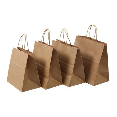 China Wholesale Recyclable Cheap Custom Print Restaurant Take Away Coffee Packaging Eco Recycle Brown Kraft Coffee Paper Bag With Sleeve for sale