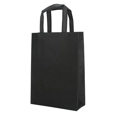 China Recyclable Custom Logo Polypropylene Fabric Grocery Bag PP Nonwoven Shopping Tote Bag for sale