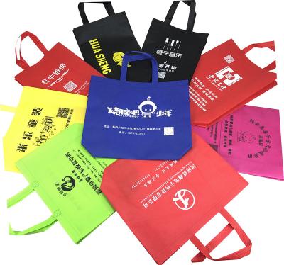 China Recyclable Hot Sale Factory Reusable Foldable Custom Women's Tote Non Woven Fabric Bags For Shopping for sale