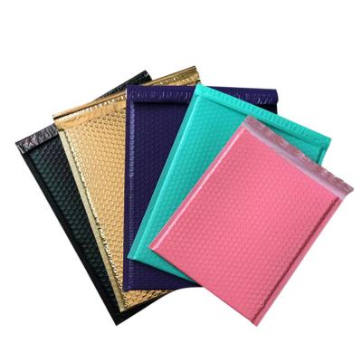 China Consumer Electronics Factory Pink Padded Envelope Eco Friendly Recycled Mailing Bubble Mailers Large Poly Bags With Logo for sale