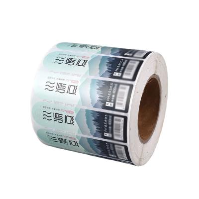 China Manufacturer Custom Private Food and Beverage Cosmetic Printing Logo Adhesive Roll Labels Stickers Waterproof for Packaging for sale