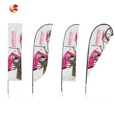 China Nonprofit Organizations Hot Sale Customized Design Promotion Feather Flag Flying Banner for sale