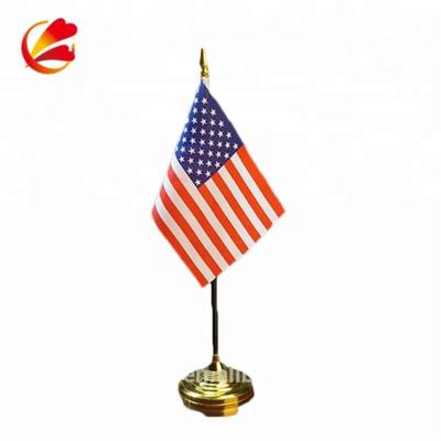 China Polyester Table Hanging Promotional Flag for sale