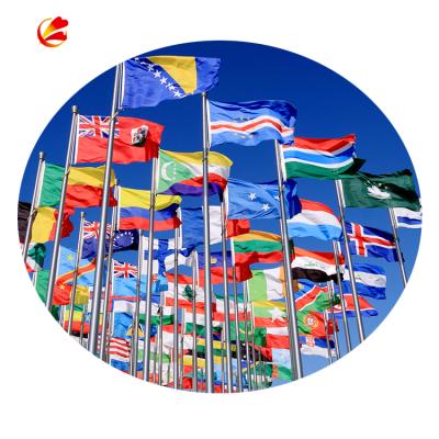 China Wholesale 100% Printed 3x5ft Cheap Custom Flag Polyester FLYING Full Color All Country Flag National Flags for sale