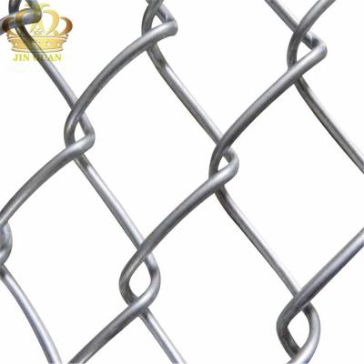 China Fence PVC Coated Or Galvanized Chain Link Fence Cyclone Wire Mesh for sale