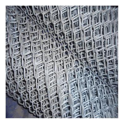 China Easily Assembled Galvanized Diamond Wire Mesh Chain Link Fence From China Manufacturer for sale