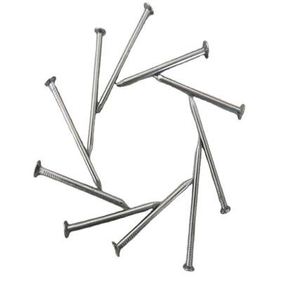 China Checkered Polished Joint Round Nails Wood Nails Industrial Joint Nails for sale