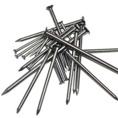 China New Design Checkered Flat Head Joint Wire Nail Q195 Polished Wire Joint Nails for sale