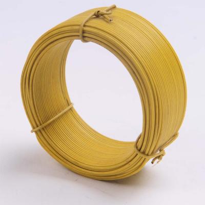 China Factory Direct Sale 50m Galvanized Binding Wire PVC Coated Small Coil Garden Tie Wire for sale