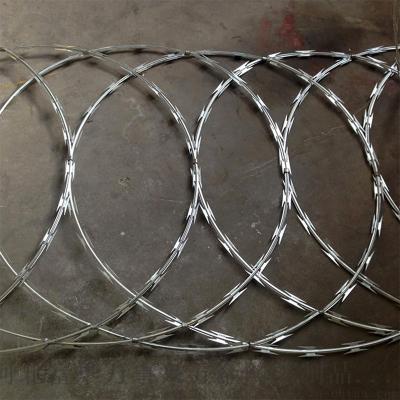 China Professional Iron Wire Factory Razor Wire Galvanized Concertina Razor Wire for sale