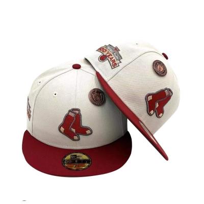 China 3D embroidery design 3D logo embroidery gorras sticker baseball JOINT premium flat gorras custom brim quality snapback hat for sale