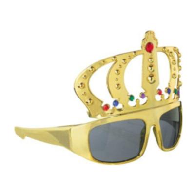 China Costume Disco Hen Birthday King Crown Male Costume Party New Arrival Wholesale Novelty Sunglasses Eye Protection Decoration for sale