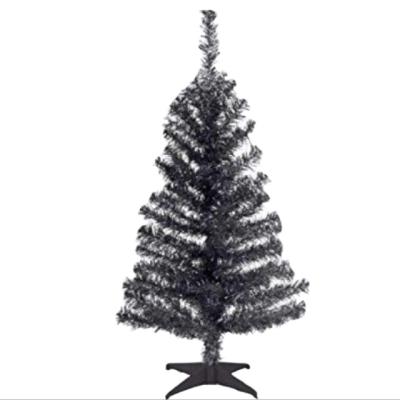 China Wholesale Indoor High Quality Seasonal Folding Special Decor PVC&PE Artificial Christmas Tree With Plastic Foot for sale