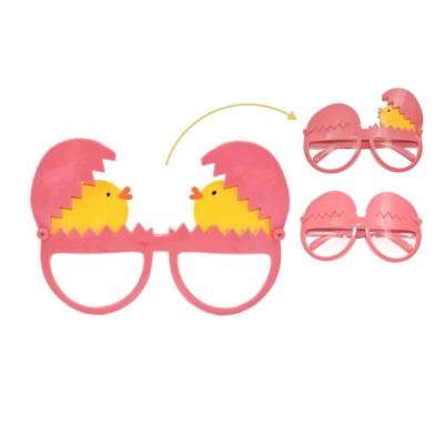 China Hot Selling Event & Party Party Sunglasses Funny Cute Broken Shell Chick Party Glasses Easter Unisex New Arrival Party Supplies New For Easter Party for sale