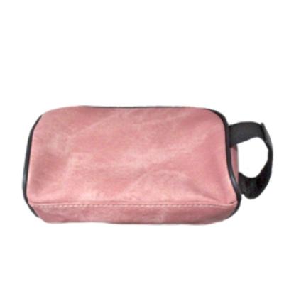 China Wholesale Fashion Makeup Cosmetic Pouch Travel Bag Portable Waterproof Half Moon Cosmetic Pouch For Girls Women Bag for sale