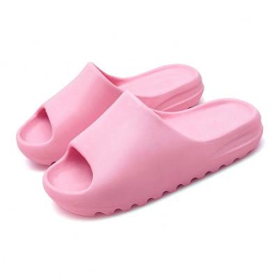 China Luxury High Quality Summer Brand Men's CUSHIONING Sports Slippers Refine Empty Rubber Slipper Yeezy Slips for sale