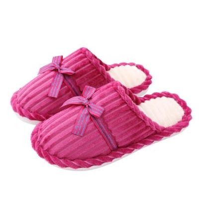 China Men's Women's Plush Round Toe Cotton Slippers Couple Winter Indoor Outdoor Shoes Fashion Trend Soft Home Slippers for sale