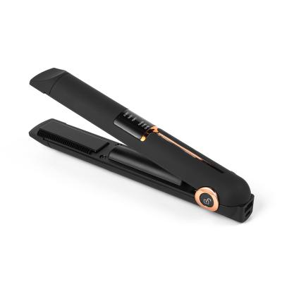 China Private label flat iron mini planchas de cabello usb rechargeable battery hair curler multifunctional cordless straightener for sale