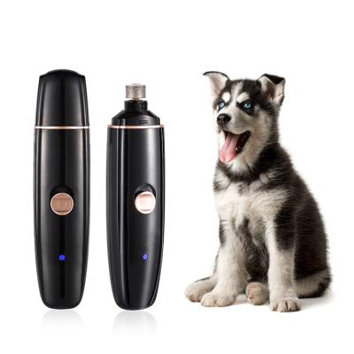 China 2019 Viable Upgraded Professional Electric Hot Dog Crusher Pet Drop Nail Grinder For Dog With Led Light for sale