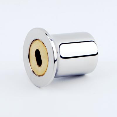 China Modern GM 304 Stainless Steel Shower Room 19mm Round Tube Flange Glass Connector for sale