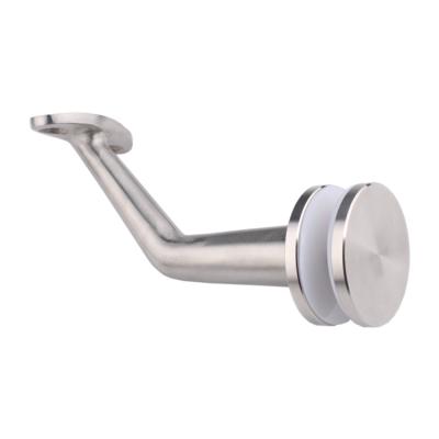 China Durable Goldmm SS316 Stainless Steel Stair Support Fencing Glass Clamp Balustrade Bracket for sale