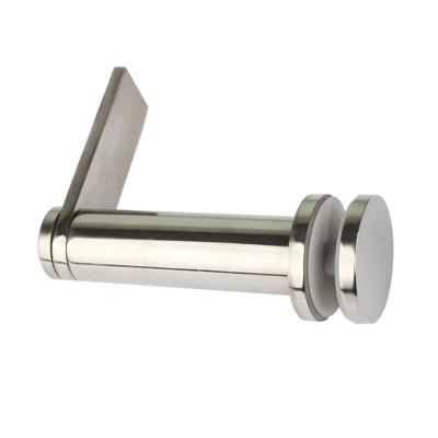 China Durable GM 304 Stainless Steel Stair Support Fencing Removable Glass Clamp Handrail Bracket for sale