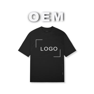 China OEM ODM ODM Men's T-shirt Body Fit QUICK DRY Custom Breathable Regular Fitted Mens T-shirts Fitted for sale