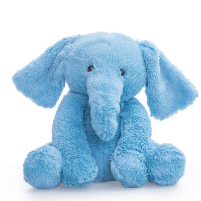 China Wholesale High Quality Soft Adorable Cute Animal Doll Elephant Stuffed Toys Plushie Blue Elephant Plush Toys Gift For Kids Toy for sale