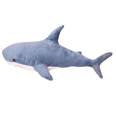 China Soft Stuffed Cute Plush Toys Kawaii Animal Doll Custom Wholesale Custom Weighted Shark Toys Big Shark Plush Toy for sale