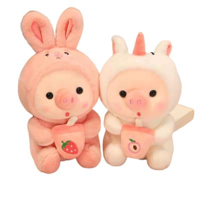 China Cute Animal Extremely Soft Plush Cloth Stuffed Animal Pig Pig Pig Stuffed Plush Toy Soft Plush Squeezable Body Hugging Pillow For Cuddle for sale