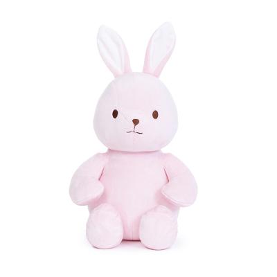 China Wholesale Cute Animal Valentine's Day Gift Cute Animal Ear Rabbit Teddy Bear Straight Doll Stuffed Rabbit Sleep Doll Kids Plush Toy Birthday for sale