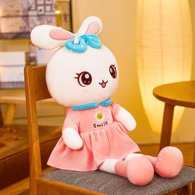 China Cute Animal Doll Stuffed Toy Valentine's Day Gifts Stuffed Bunny Animal Soft Lovely Realistic Stuffed Bunny Bunny for Kids Girls Boys for sale