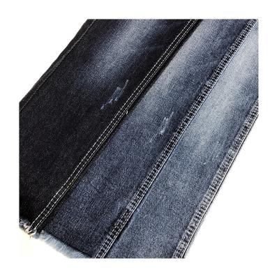 China Shrink-Resistant 10.5Oz Dk Indigo Mid Stretch For Young Women Denim Fabric Lot Types Cotton for sale