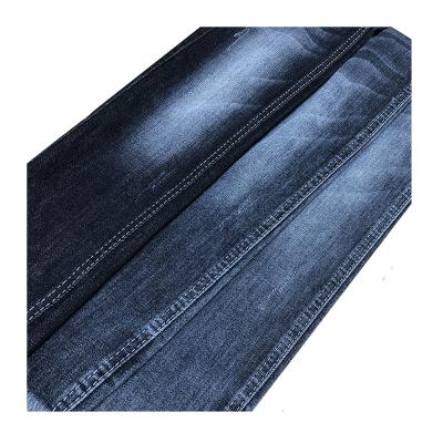 China Shrink-Resistant Black With White Background Cotton Mid Stretch Adn Girls Fire Retardant Bulk Denim Fabric 9.5Oz For Jeans for sale