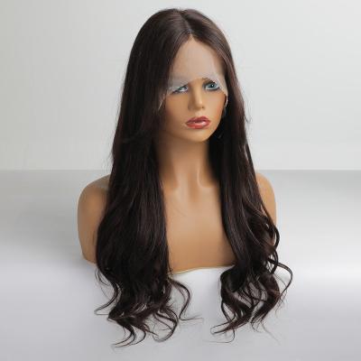 China Long Hair Wigs JZW Style New Hairline Hair Wigs Natural Straight Wavy 100% Silk Low Long Wigs for sale