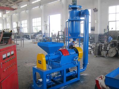 China Blue Waste Tyre Recycling Machine Tire Shredding Equipment ISO CE SGS for sale