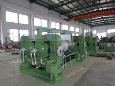 China Electric PVC Two Roll Mixing Mill With Totally Enclosed Cage Rotor for sale