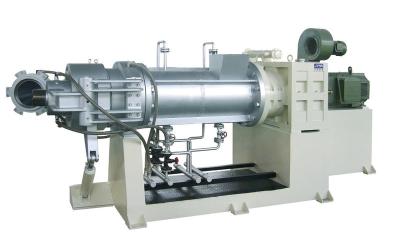 China 110KW Double Head Plastic Strainer Extruder 800 - 1200 Kg/Hr for sale