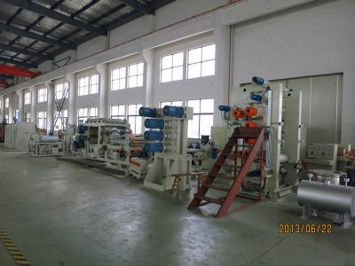 China Light Weight Rigid PVC Calender Machine For Candy / Fruit / Food Trays for sale