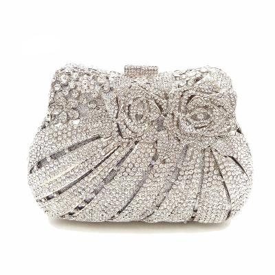 China New 2021 Party Evening Purse Clutch Bag Custom Diamond With Bridal Banquet Dress Evening Clutches for sale