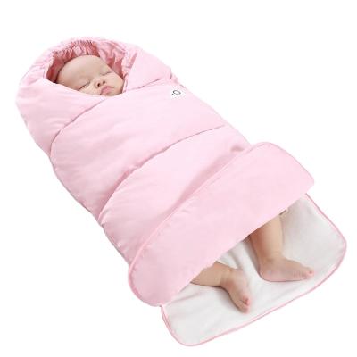 China Protect 100% Cotton Baby Sleeping Bag Newborn Baby Winter Organic Baby Sleeping Bags for sale