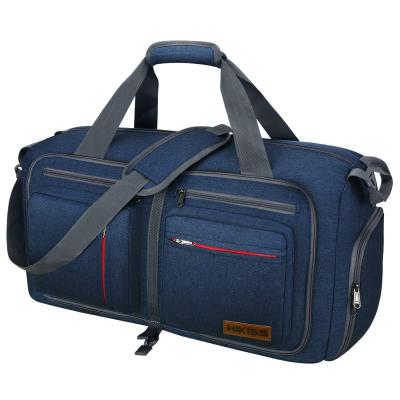 China Pragmatism 75L Waterproof Packable Weekend Bag Foldable Travel Duffel Bag for sale